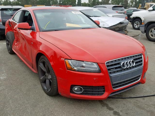 WAUWFAFR0AA000769 - 2010 AUDI A5 PRESTIG RED photo 1