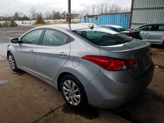 5NPDH4AEXCH065716 - 2012 HYUNDAI ELANTRA GLS  photo 3