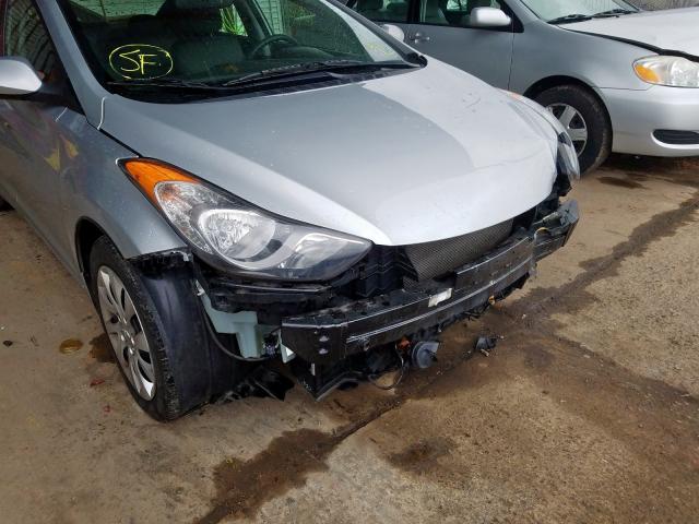 5NPDH4AEXCH065716 - 2012 HYUNDAI ELANTRA GLS  photo 9