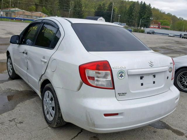 JS2YC5A30C6304761 - 2012 SUZUKI SX4 LE WHITE photo 3