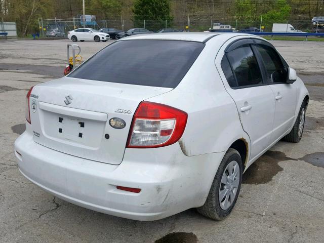 JS2YC5A30C6304761 - 2012 SUZUKI SX4 LE WHITE photo 4