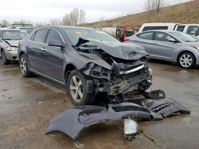 1G1ZC5E08CF369624 - 2012 CHEVROLET MALIBU 1LT GRAY photo 1