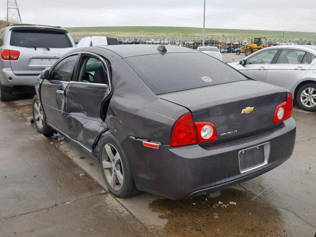 1G1ZC5E08CF369624 - 2012 CHEVROLET MALIBU 1LT GRAY photo 3