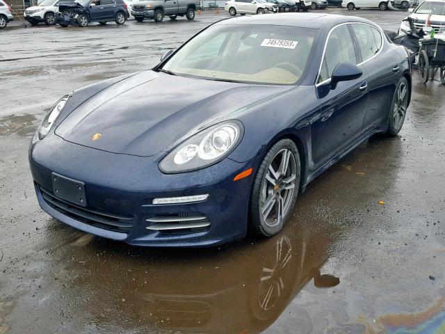 WP0AB2A76GL050657 - 2016 PORSCHE PANAMERA S BLUE photo 2