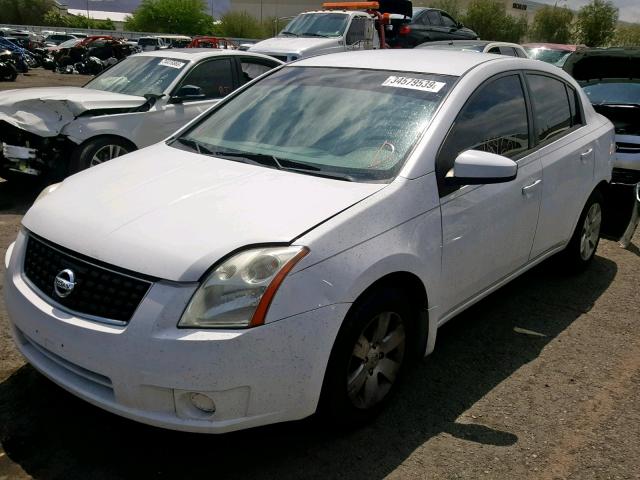 3N1AB61E79L659823 - 2009 NISSAN SENTRA 2.0 WHITE photo 2