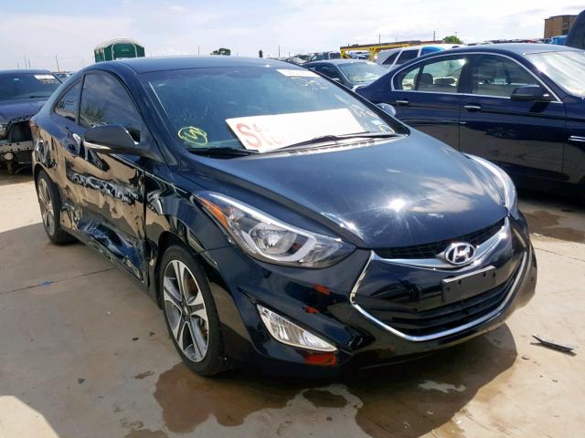 KMHDH6AH2EU025589 - 2014 HYUNDAI ELANTRA CO WHITE photo 1