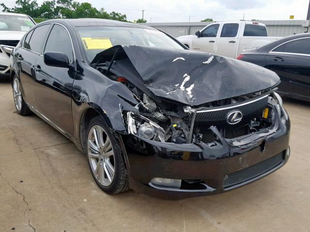 JTHBC96S575008457 - 2007 LEXUS GS 450H BLACK photo 1