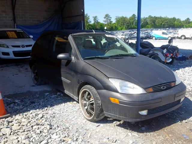 3FAFP31341R144075 - 2001 FORD FOCUS ZX3 BLACK photo 1