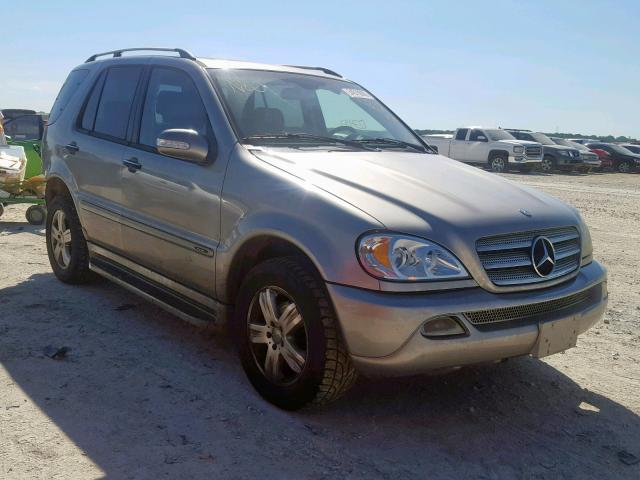 4JGAB57E75A537572 - 2005 MERCEDES-BENZ ML 350 SILVER photo 1