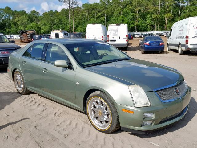 1G6DC67A550221646 - 2005 CADILLAC STS GREEN photo 1