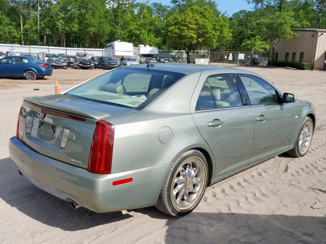 1G6DC67A550221646 - 2005 CADILLAC STS GREEN photo 4