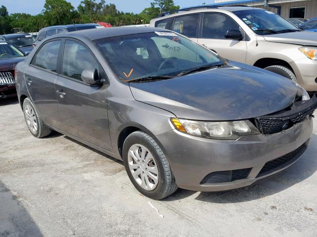 KNAFU4A23C5585909 - 2012 KIA FORTE EX GRAY photo 1