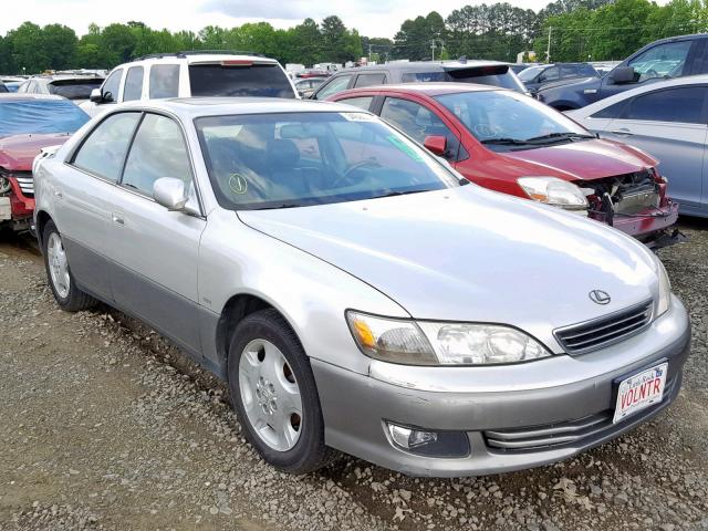 JT8BF28G7Y0271913 - 2000 LEXUS ES 300 SILVER photo 1