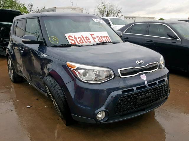 KNDJX3A56E7080849 - 2014 KIA SOUL ! BLUE photo 1