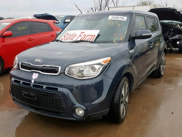 KNDJX3A56E7080849 - 2014 KIA SOUL ! BLUE photo 2