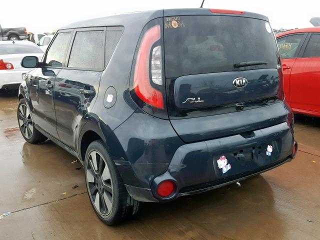 KNDJX3A56E7080849 - 2014 KIA SOUL ! BLUE photo 3