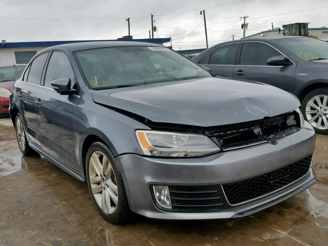 3VW567AJ9CM131379 - 2012 VOLKSWAGEN JETTA GLI GRAY photo 1