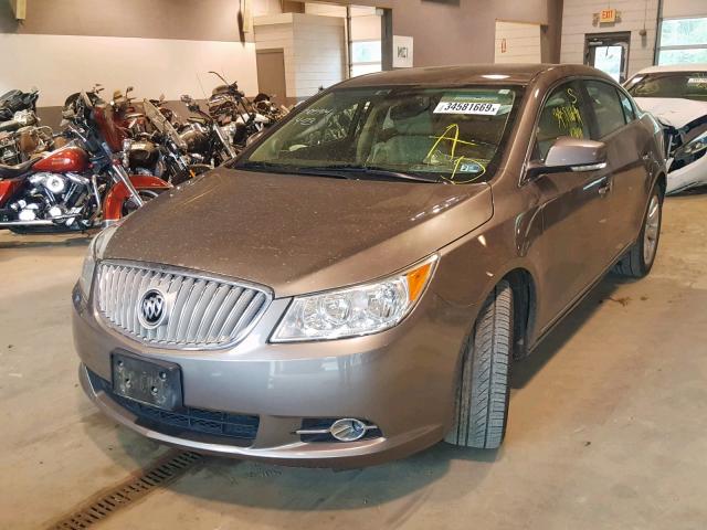 1G4GE5EV8AF215685 - 2010 BUICK LACROSSE C GOLD photo 2