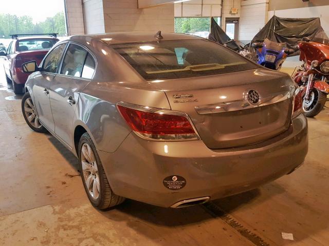 1G4GE5EV8AF215685 - 2010 BUICK LACROSSE C GOLD photo 3