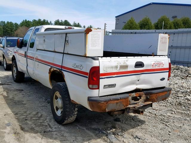 1FTWX31P77EA63578 - 2007 FORD F350 SRW S WHITE photo 3