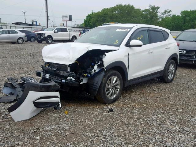 KM8J23A43HU502647 - 2017 HYUNDAI TUCSON SE WHITE photo 2