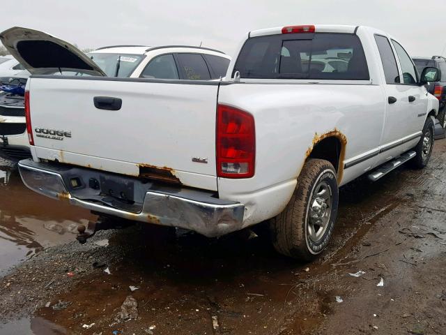 3D7KA28D83G818851 - 2003 DODGE RAM 2500 S WHITE photo 4