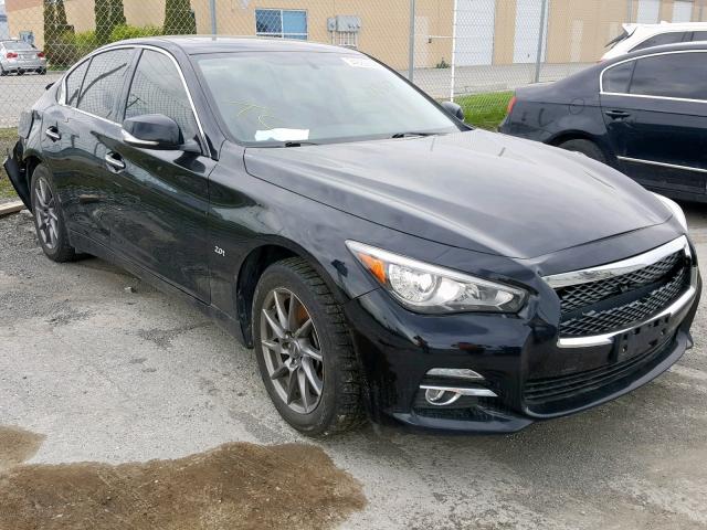 JN1CV7AR5GM250067 - 2016 INFINITI Q50 BASE BLACK photo 1