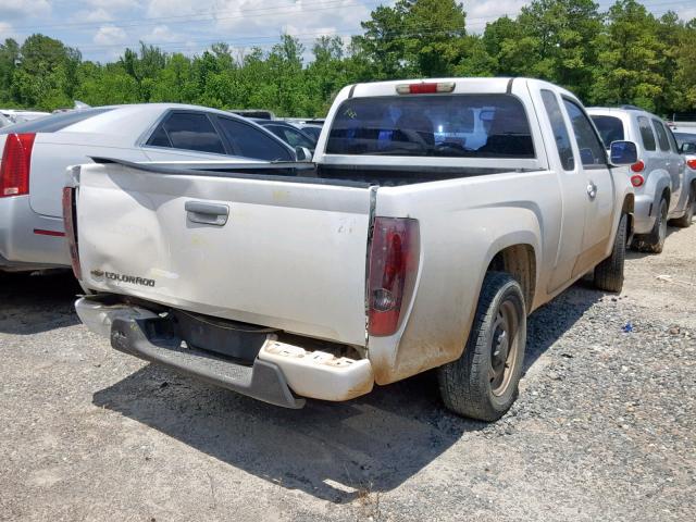 1GCCS19E898134930 - 2009 CHEVROLET COLORADO WHITE photo 4