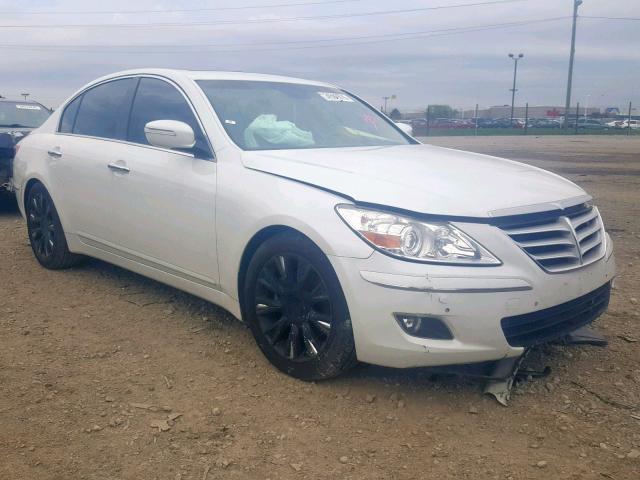 KMHGC46E99U033533 - 2009 HYUNDAI GENESIS 3. WHITE photo 1