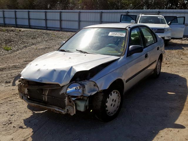 2HGEJ6624VH563877 - 1997 HONDA CIVIC DX  photo 2