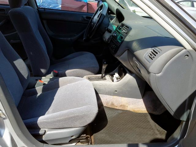 2HGEJ6624VH563877 - 1997 HONDA CIVIC DX  photo 5