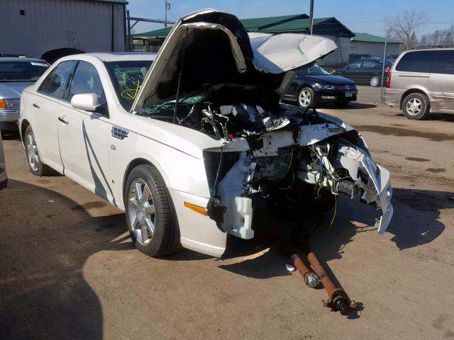 1G6DD67V780173555 - 2008 CADILLAC STS WHITE photo 1