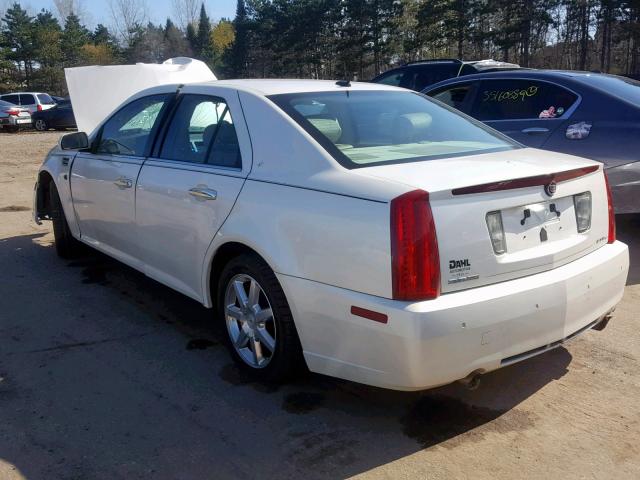 1G6DD67V780173555 - 2008 CADILLAC STS WHITE photo 3