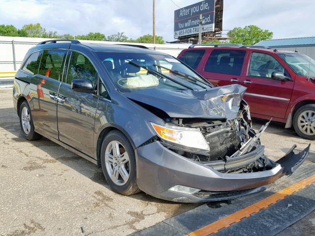 5FNRL5H92DB039629 - 2013 HONDA ODYSSEY TO SILVER photo 1