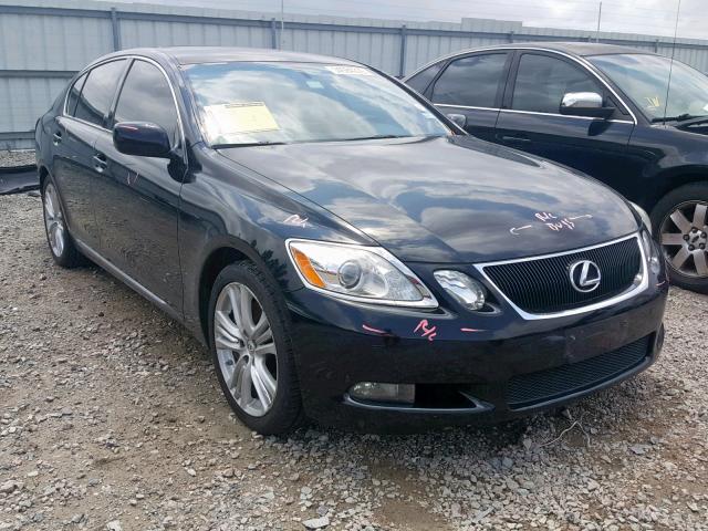 JTHBC96S375007808 - 2007 LEXUS GS 450H BLACK photo 1