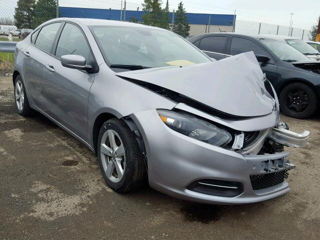 1C3CDFBA1GD604898 - 2016 DODGE DART SXT SILVER photo 1