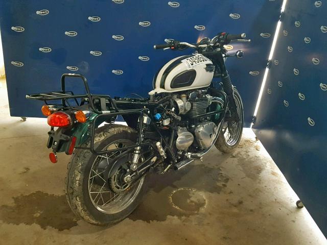 SMTD40HL0JT857019 - 2018 TRIUMPH MOTORCYCLE BONNEVILLE GREEN photo 4