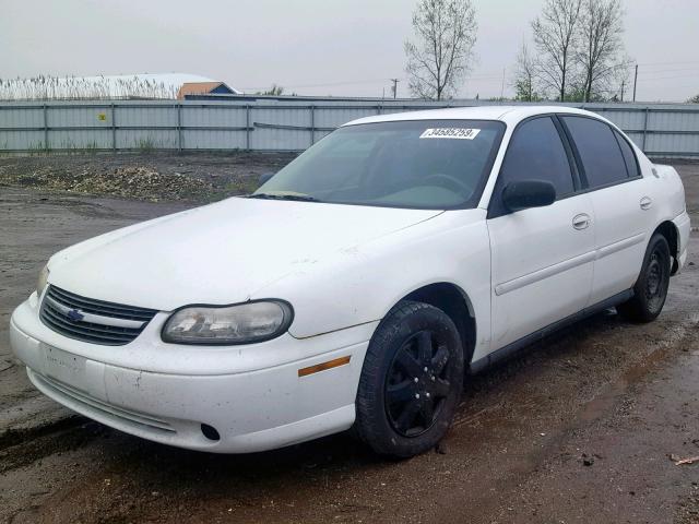 1G1ND52J42M686870 - 2002 CHEVROLET MALIBU WHITE photo 2