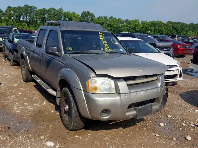 1N6ED29X04C464865 - 2004 NISSAN FRONTIER C GRAY photo 1