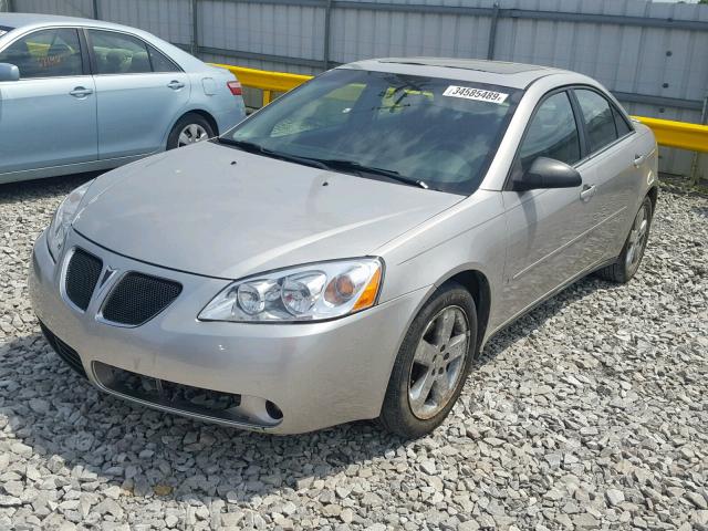 1G2ZH558364105570 - 2006 PONTIAC G6 GT SILVER photo 2