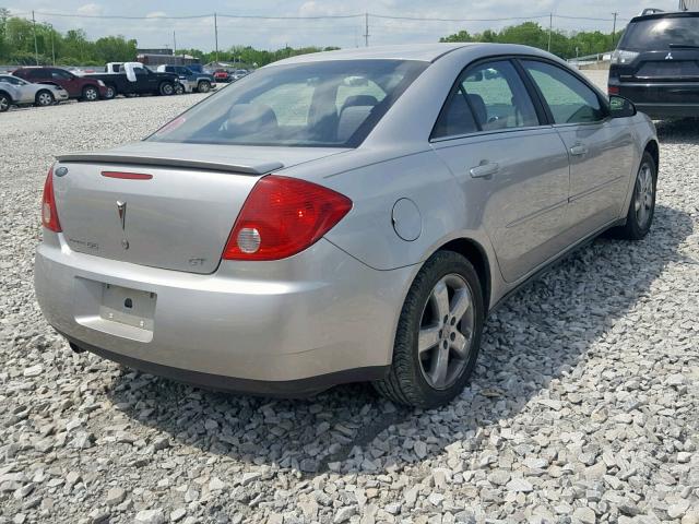 1G2ZH558364105570 - 2006 PONTIAC G6 GT SILVER photo 4