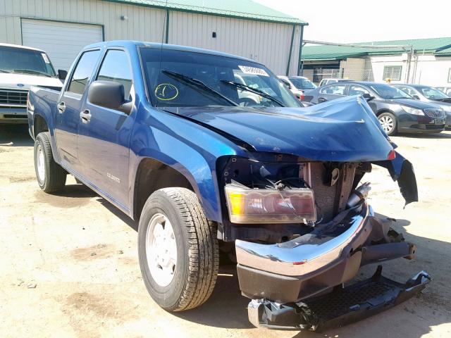 1GCCS136648222918 - 2004 CHEVROLET COLORADO BLUE photo 1