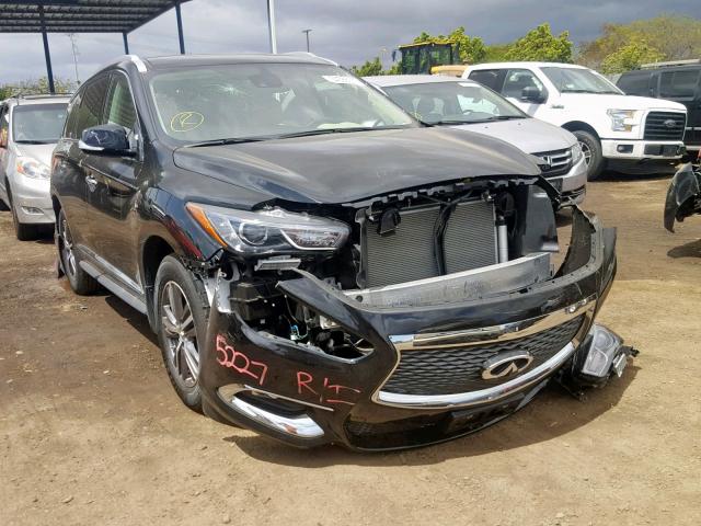 5N1DL0MN4KC507818 - 2019 INFINITI QX60 LUXE BLACK photo 1