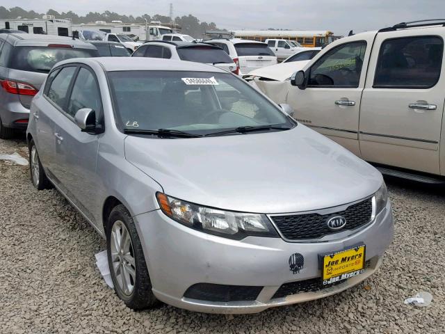 KNAFU5A28B5320438 - 2011 KIA FORTE EX GRAY photo 1