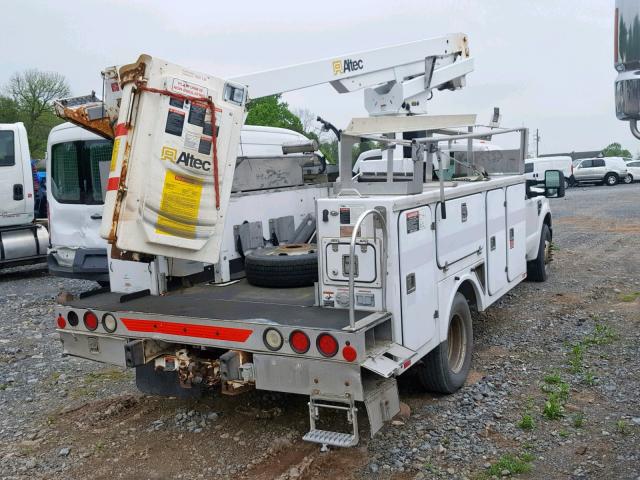 1FDWF36568EB34647 - 2008 FORD F350 SUPER WHITE photo 4