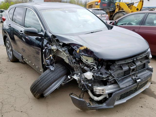 7FARW2H54JE039831 - 2018 HONDA CR-V EX BLACK photo 1