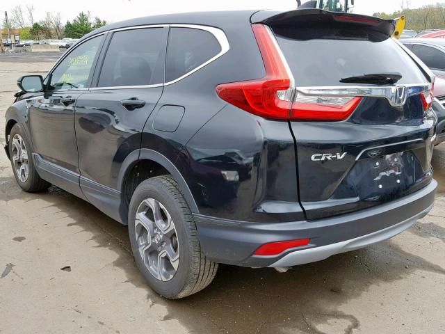 7FARW2H54JE039831 - 2018 HONDA CR-V EX BLACK photo 3