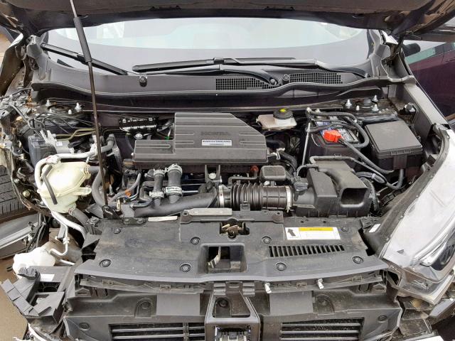 7FARW2H54JE039831 - 2018 HONDA CR-V EX BLACK photo 7