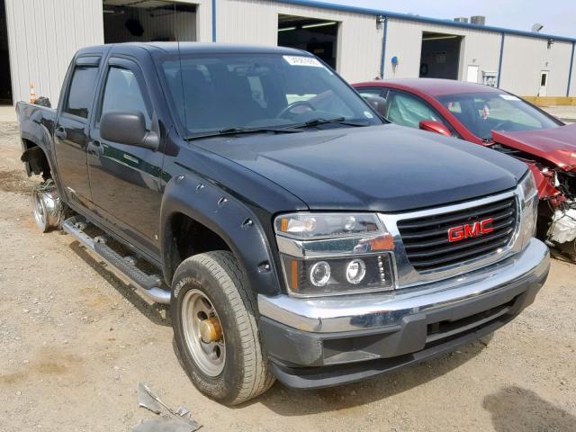 1GTDT13EX78209926 - 2007 GMC CANYON BLACK photo 1