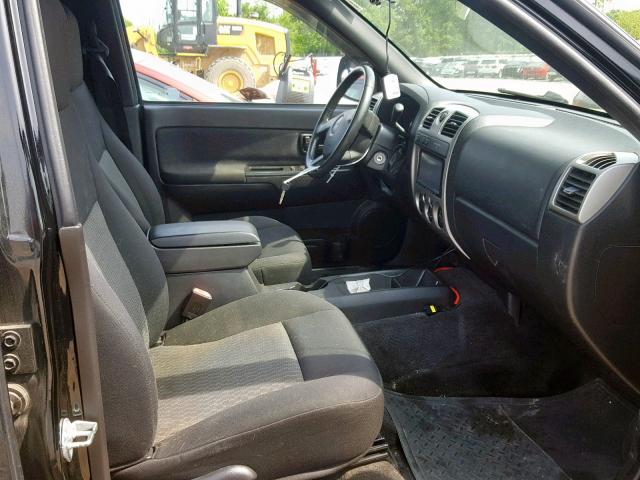 1GTDT13EX78209926 - 2007 GMC CANYON BLACK photo 5